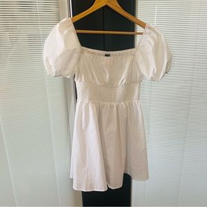White Summer Flowing Dress Size Small